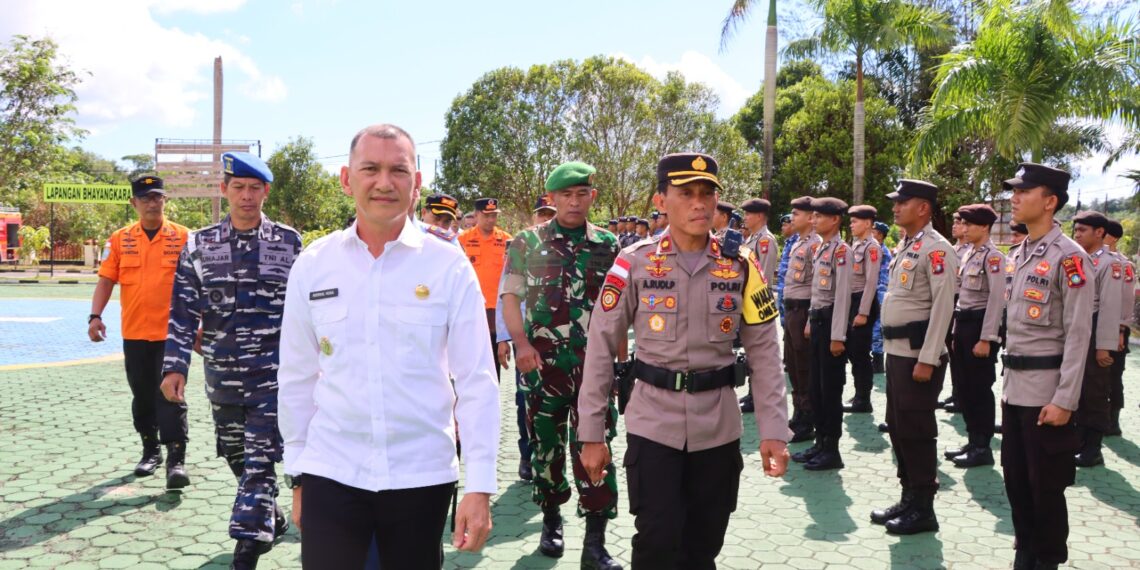 Wakil Bupati Natuna Pimpin Apel Gelar Pasukan Ketupat Seligi 2024