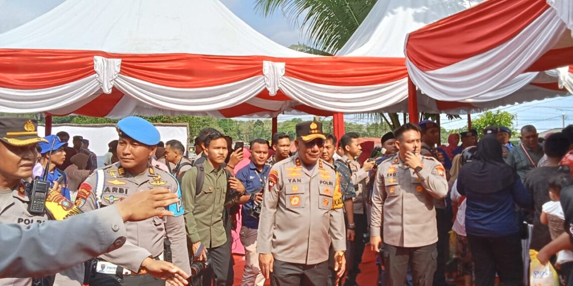 Ribuan Paket Sembako Diburu Warga, Aksi Kemanusiaan Kapolda Kepri Ludes dalam 1 Jam