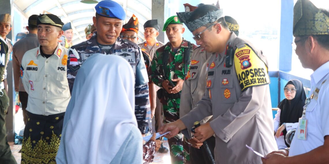 H-2 Lebaran Idul Fitri, Kapolres Natuna Lepas Mudik Gratis Bagi Masyarakat