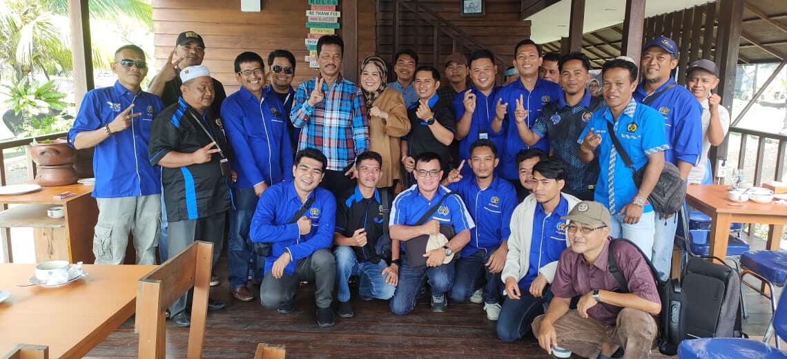 Kunjungi Natuna, Wali Kota Batam Silahturahmi Bersama Seluruh Anggota PWI Natuna