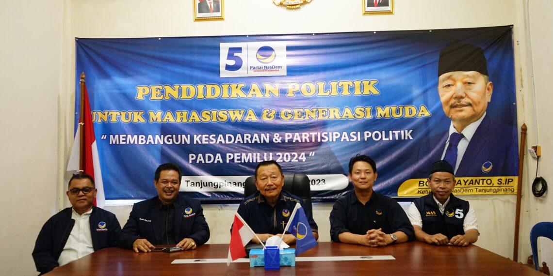 DPD NasDem Tanjungpinang Siap Dukung Kader Terbaik Maju Pada Pilkada 2024