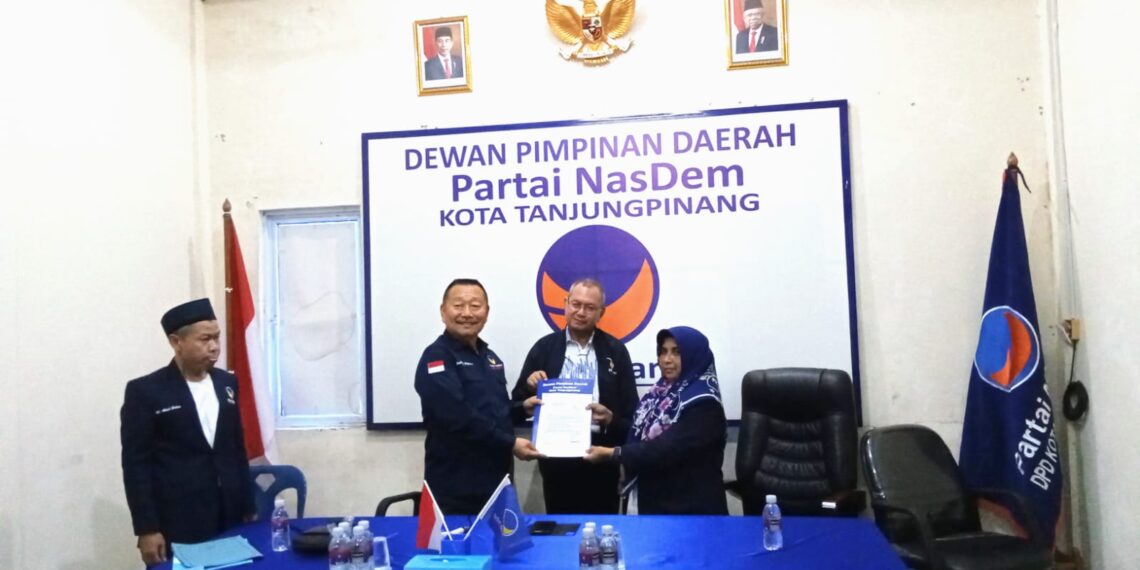 Dua Kader Nasdem Bersaing sebagai Calon Kepala Daerah Tanjungpinang