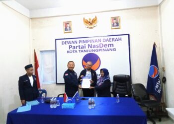 Dua Kader Nasdem Bersaing sebagai Calon Kepala Daerah Tanjungpinang