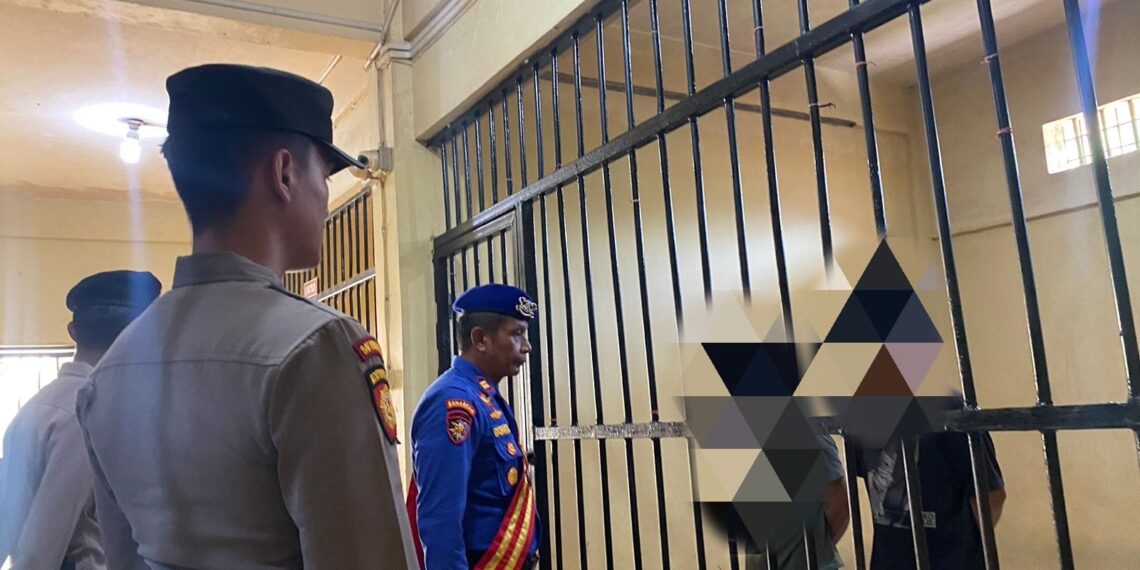 Pastikan Ruang Tahanan Aman, Piket Pawas Polres Kepulauan Anambas Rutin Cek Dan Kontrol Tahanan
