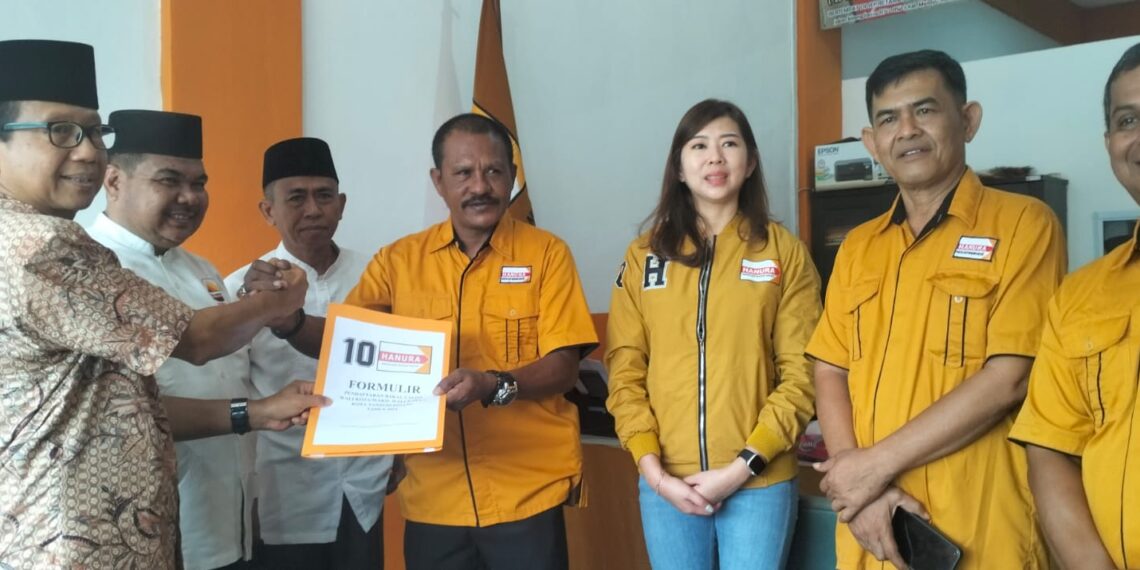 Fadril Usman Resmi Daftar Balon Wakil Walikota Tanjungpinang Lewat Partai Hanura