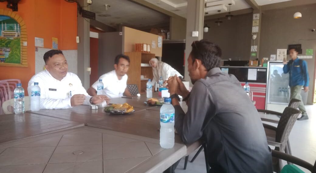 Kadis PUPRPRKP Anambas Syarif, Silaturahmi Sama Awak Media, Ini Katanya