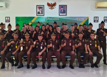 Maiman Limbong Dimutasi ke Bintan, Kajari Natuna Lantik Tulus Sebagai Kasi Intelijen