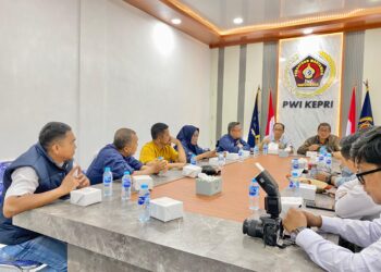 KPU Kepri Sambangi Kantor PWI, Sinergi untuk Sukseskan Pilkada 2024