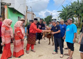 Rudi-Marlin Berkurban Bersama PWI Kepri