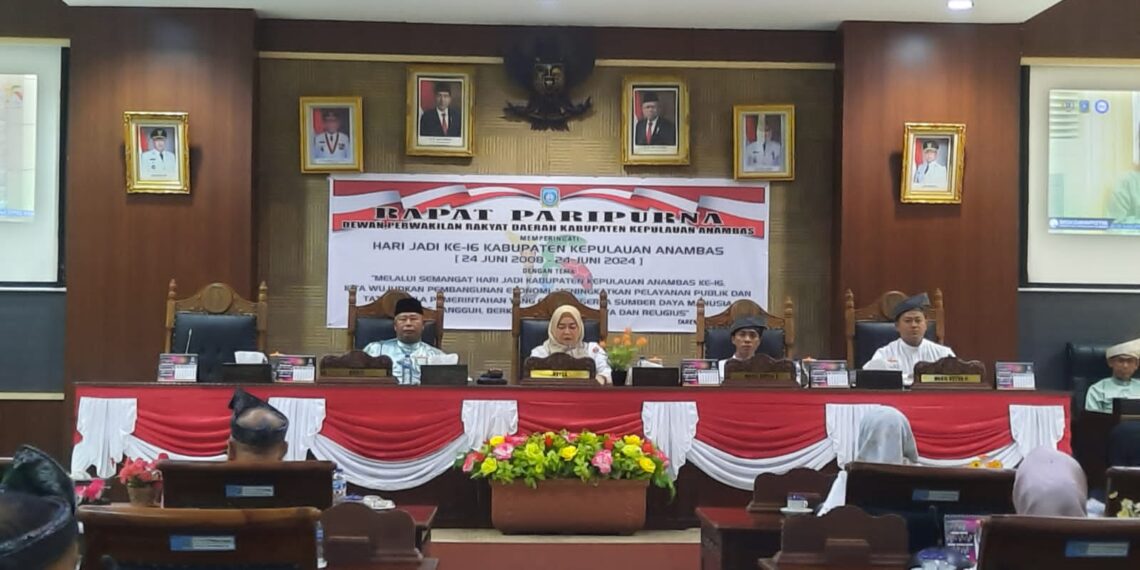 Peringati HUT Anambas DPRD Lakukan Paripurna Ini Kata Ketua Hasnidar