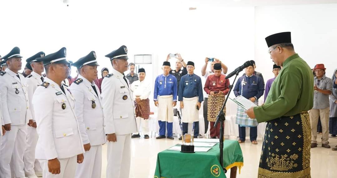 Bupati Anambas Kukuhkan 51 Kepala Desa Dalam Masa Jabatan 8 Tahun