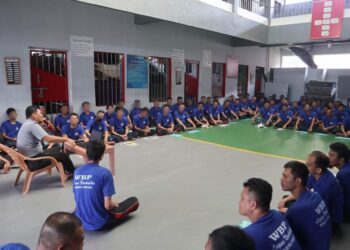 Lapas Narkotika Tanjungpinang Gelar Seminar Edukasi Untuk WBP “Pentingnya Memiliki Impian”