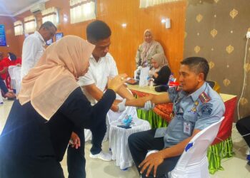 Lapas Narkotika Kelas IIA Tanjungpinang Gelar Pemeriksaan Kesehatan Untuk Petugas Dan WBP