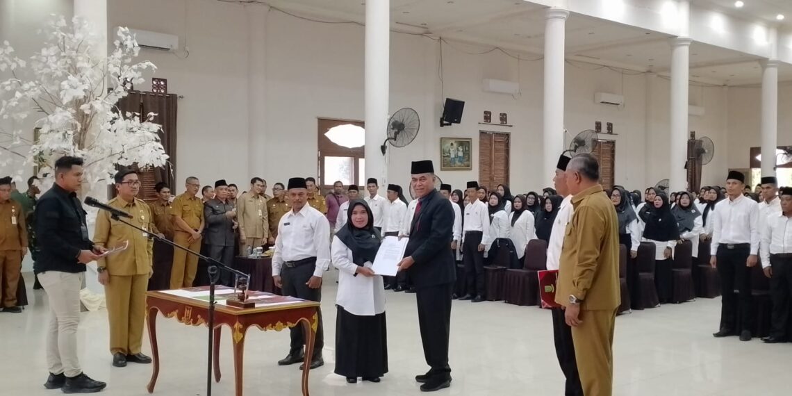 Tambah Masa Jabatan, Bupati Natuna Kukuhkan Anggota BPD se-Kabupaten Natuna