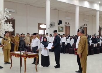 Tambah Masa Jabatan, Bupati Natuna Kukuhkan Anggota BPD se-Kabupaten Natuna