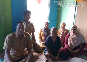 Lakukan Monitoring, Kades Lingai temukan 21 warga Miskin Ekstrim dan 9 warga Cacat
