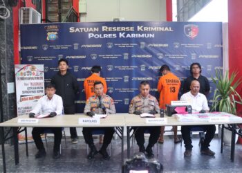Satreskrim Polres Karimun Berhasil Amankan 2 Pelaku Kasus Uang Palsu