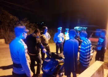 Lakukan Balap Liar, Polres Bintan Amankan 4 Sepeda Motor dan 3 Pelajar