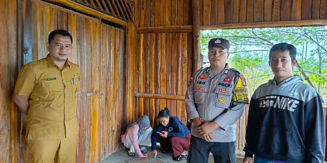 Bhabinkamtibmas Bersama Dengan Masyarakat Temukan Anak Yang Dilaporkan Hilang