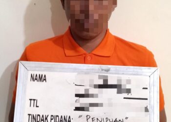 Pria Warga Tanjung Uban Di Ringkus Polisi Usai Menipu 8 Korban Dengan Janjikan Pekerjaan