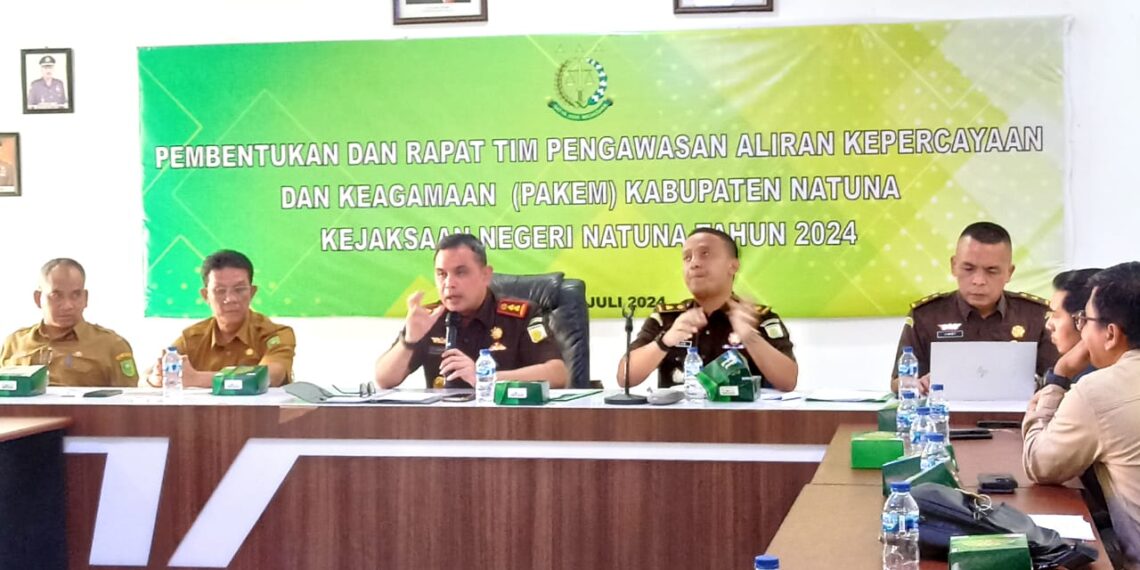 Kejari Natuna Gelar Rapat Pembentukan Tim PAKEM Natuna