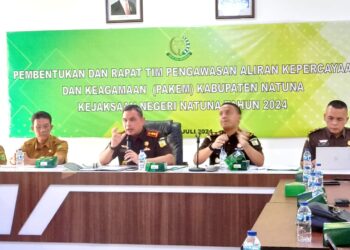 Kejari Natuna Gelar Rapat Pembentukan Tim PAKEM Natuna