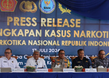 Bea Cukai Batam dan BNN Gagalkan Penyelundupan Narkotika pada Kapal Berbendera Singapura