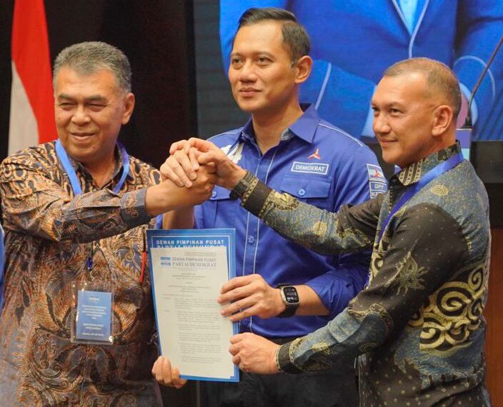WS-RH Terima Rekom Partai Demokrat Langsung dari AHY, Erianto : Instruksi Ketum Menangkan WS-RH