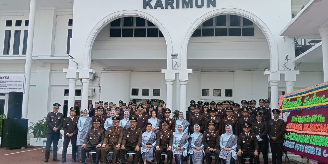 Hari Bhakti Adhyaksa ke-64, Dalam Amanatnya Kajari Karimun Ingatkan, Penegakan Hukum Agar Lebih Mengedepankan Hati Nurani