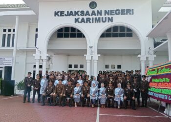 Hari Bhakti Adhyaksa ke-64, Dalam Amanatnya Kajari Karimun Ingatkan, Penegakan Hukum Agar Lebih Mengedepankan Hati Nurani