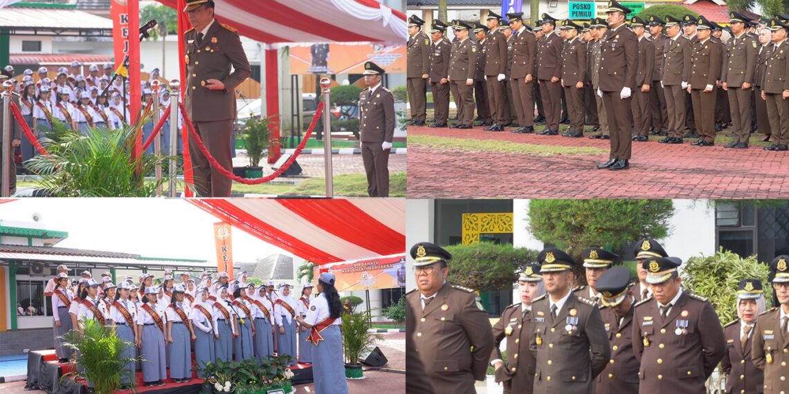 Kejaksaan Tinggi Kepulauan Riau Gelar Upacara Peringatan Hari Bhakti Adhyaksa ke-64