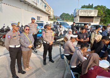 Operasi Patuh Seligi 2024: Polres Bintan Gelar Razia di Toapaya Selatan