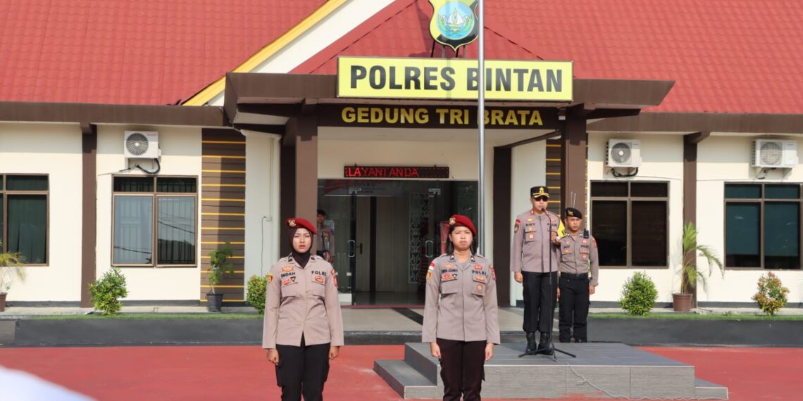 Kapolres Bintan Tekankan Netralitas Polri Dalam Apel Pagi Persiapan Pilkada 2024