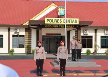 Kapolres Bintan Tekankan Netralitas Polri Dalam Apel Pagi Persiapan Pilkada 2024