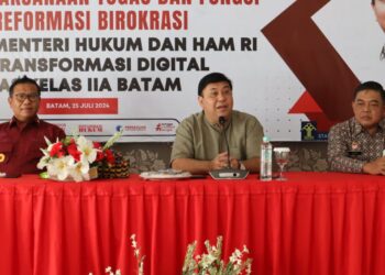 Penguatan Transformasi Digital Pemasyarakatan di Batam: Kunjungan Kerja Staff Khusus Menteri Hukum dan HAM