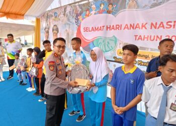 Polres Bintan Terima Penghargaan pada Peringatan Hari Anak Nasional 2024