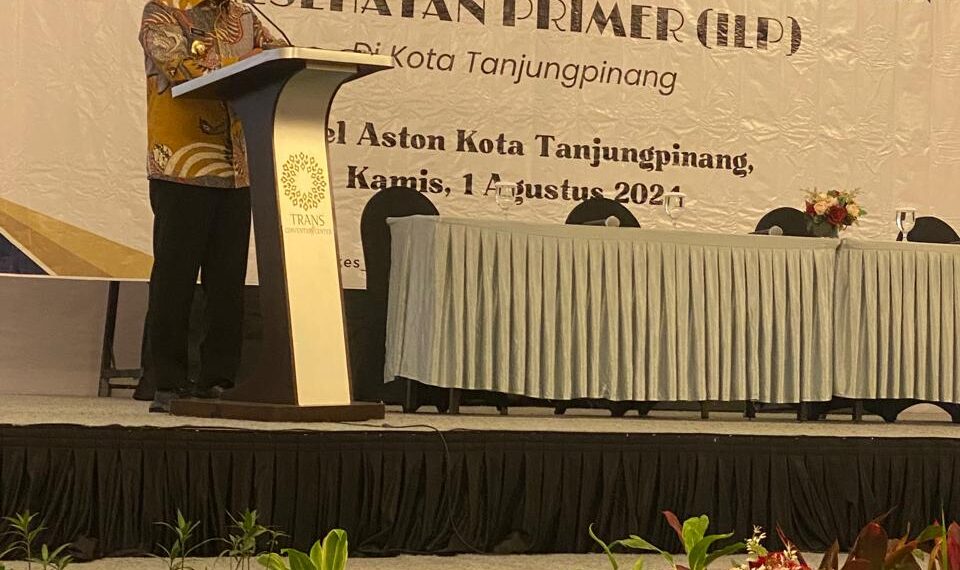 Pj Walikota Tanjungpinang Resmikan Integrasi Layanan Kesehatan Primer di Tanjungpinang