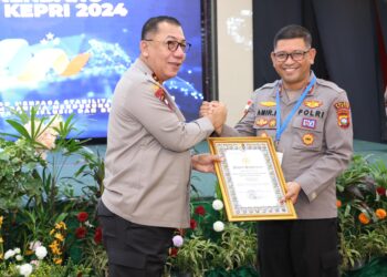 Polres Bintan Raih Penghargaan dari Kapolri atas Prestasi Pengelolaan Anggaran Sempurna