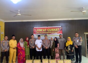 Jumat Curhat Polres Bintan Jadi Wadah Aspirasi dan Kolaborasi dengan Masyarakat Gunung Kijang