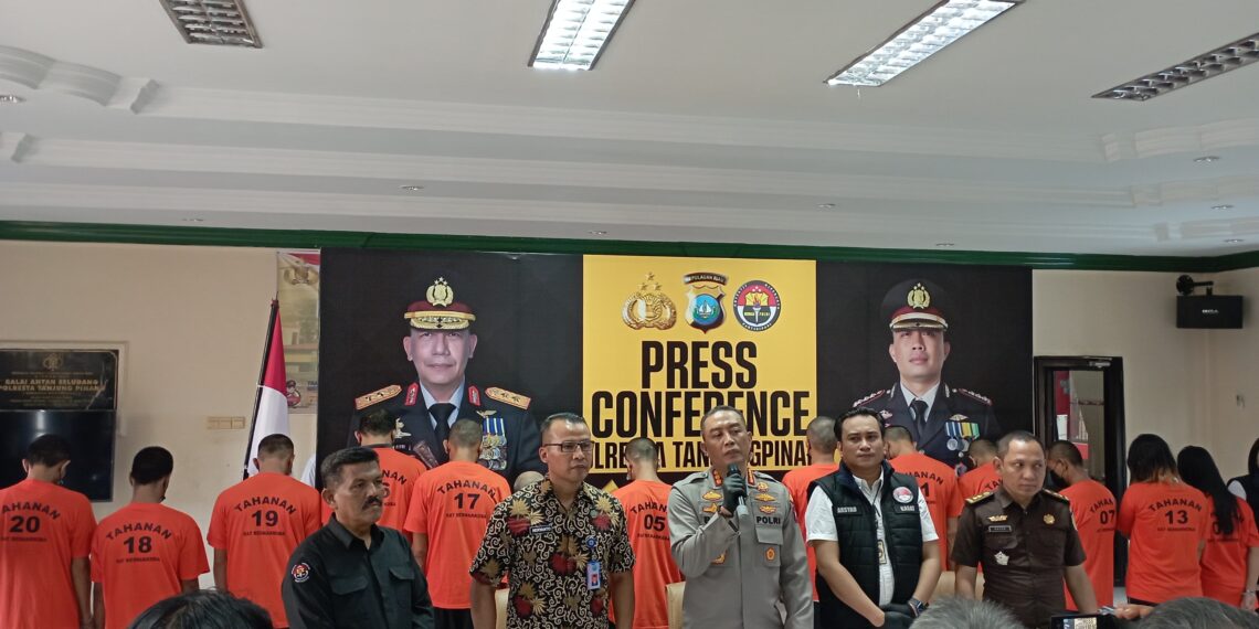 Polresta Tanjungpinang Ungkap 10 Kasus Narkoba, 12 Tersangka Diamankan