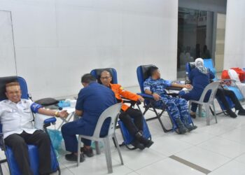 Kolaborasi Lanud Raja Haji Fisabilillah dan KKSS Kepri Sukses Gelar Bakti Sosial Donor Darah di Tanjungpinang