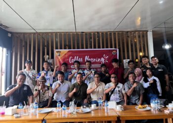 Kapolres Anambas Melalui Kasi Humas Rangkul Awak Media Sebagai Mitra Informasi