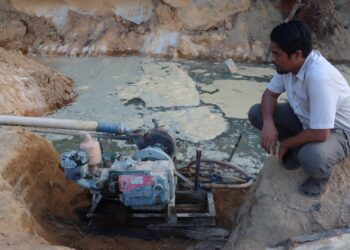 Polres Bintan Gerebek Tambang Pasir Ilegal di Kampung Masiran, GN Terancam 5 Tahun Penjara