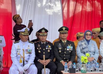 Kabupaten Bintan Gelar Upacara Peringatan HUT RI ke-79 di Lapangan Hang Tuah Lanal Bintan