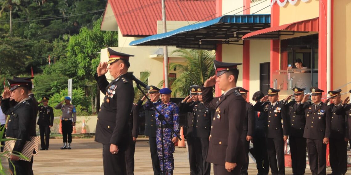 Mewakili Kapolres Anambas Hendriko Waka Polres Anambas Pimpin Upacara Peringatan HUT Kemerdekaan RI Ke-79, ini penyampaiannya