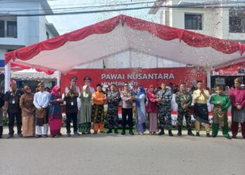 Pawai Nusantara Meriahkan HUT Kemerdekaan RI Ke-79 di Bintan, Ribuan Warga Berpartisipasi