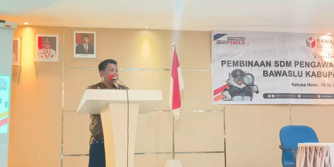 Jelang Pilkada Tahun 2024, Bawaslu Natuna Gelar Pembinaan SDM Kesekretariatan