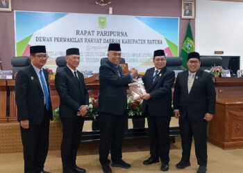 DPRD Natuna Syahkan Ranperda APBD Perubahan Natuna 2024, Naik Lebih Kurang 140 Milyar