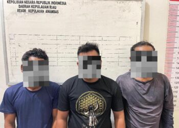 Lagi-lagi Polres Anambas Amankan 3 Orang Tindak Pidana Narkotika