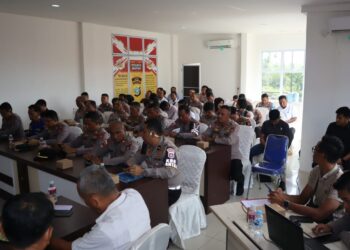 Polres Bintan Siapkan Pengamanan Pilkada Serentak 2024 Lewat Latihan Pra Operasi Mantab Praja